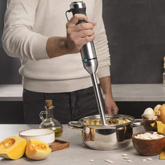Cecotec Stabmixer Power Titanblack 1500 XL Perfectcream&Crush. 1500 W, Crossblades Technologie Mit 4-Klinge-Blättern Mit Schwarzer Titan-Beschichtung, Extralangem Fuß, Spritzschutz-Klingeneinsatz Mama si Copilul Naty Shop