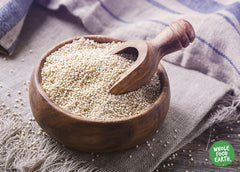 Boabele de quinoa organică Wholefood Earth – 2kg | Crudă | Fără OMG | Vegană | Bogată în fibre | Certificată organică