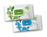 MilleusiPiu Maxi cu capac, 64 șervețele umede, 64 unități