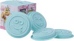 Silikomart 25.440.39.0069,Set Decupator Emoji, Ø73 MM Naty Shop