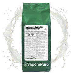 Laktosefreies Vollmilchpulver 1 kg | Hohe Löslichkeit | Ideal für Backwaren, Brot und Speiseeis | Professionelle und industrielle Verwendung | Laktosefrei | Glutenfrei