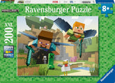 Puzzle pentru copii Ravensburger - 12004144 - Minecraft - Puzzle Minecraft pentru copii de la 8 ani, cu 200 de piese în format Xxl, Cadouri Minecraft Puzzle Naty Shop Titlu implicit