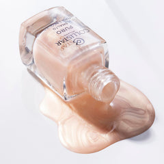 Lac de unghii Collistar Puro, ojă de lungă durată cu un finisaj strălucitor, nr. 923 Porcellana Champagne, 10 ml