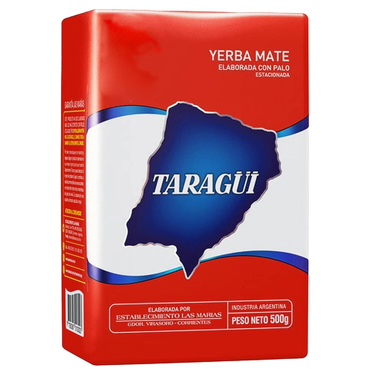 Ceai Taragui Yerba Mate Elaborada Con Palo 1 kg | Ceai mate din Argentina - Perioada de maturare este de 12 luni | Băutură detoxifiantă și energizantă