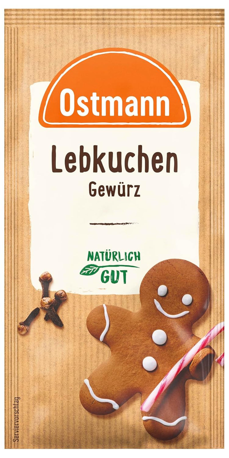 Ostmann Gewürze – Lebkuchen-Gewürz | Gewürzmischung für Leb- und Honigkuchen | Ideal für Gebäck & Desserts in der Winter- und Weihnachtszeit | 15 g im Beutel