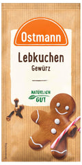 Ostmann Gewürze – Lebkuchen-Gewürz | Gewürzmischung für Leb- und Honigkuchen | Ideal für Gebäck & Desserts in der Winter- und Weihnachtszeit | 15 g im Beutel