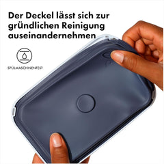 OXO 11236100V1UK Recipient pentru depozitarea alimentelor, plastic, transparent Cutii depozitare alimente Naty Shop