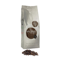 Maxi Crema 2000g Boabe de Cafea Întregi - Măiestrie originală italiană de prăjire pentru cele mai înalte exigențe! Cafea, Cappuccino, Espresso, Latte Macchiato