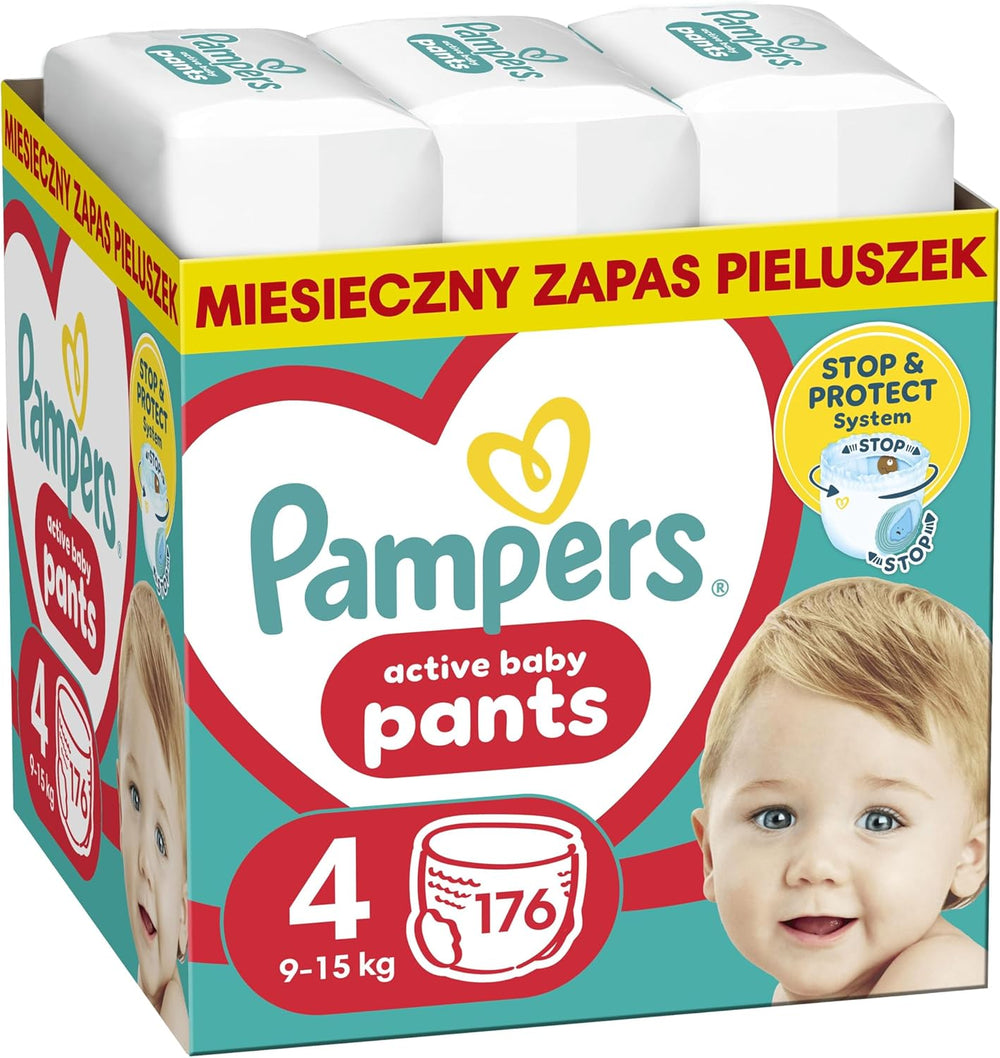 Pampers (Versiunea Veche), Pantaloni Băieți/Fete 4 176 buc.