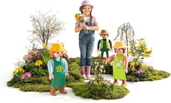 LECHUZA Gardener 2021 - Floarea-soarelui (62,5 cm), Verde/Albastru deschis