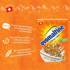 Ovomaltine Crunchy Muesli, 450 grame Naty Shop
