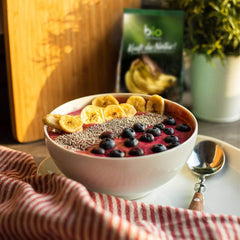 Semințe de in integrale Biozentrale | 7 x 400g semințe de in organice | Ideale pentru iaurt, musli și pâine | Alternativă la psyllium, semințe de cânepă și semințe de chia