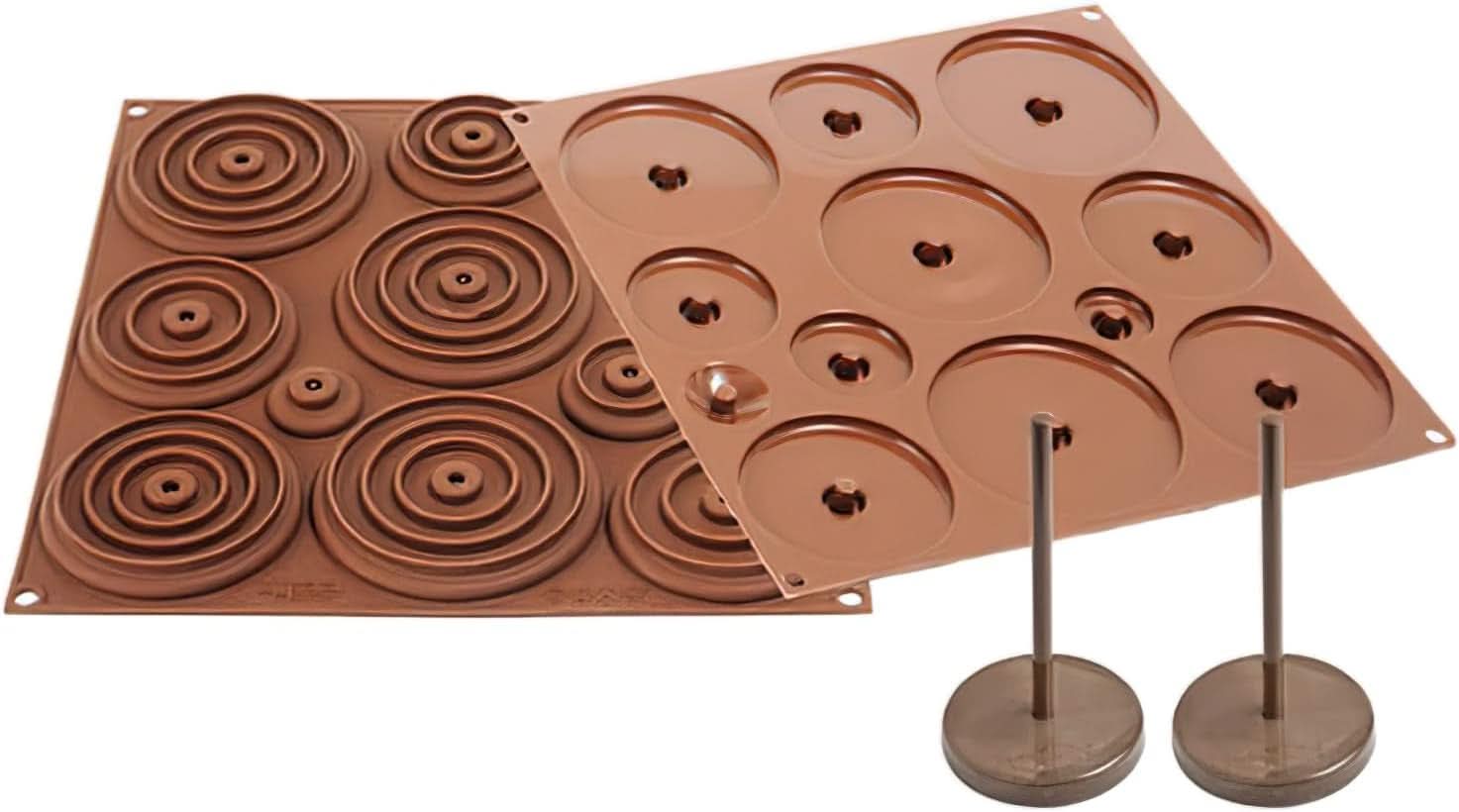 Silikomart 22.151.77.0065 C3D 01, Copac din Ciocolata 3D Bucatarie Naty Shop Copac tip Ou