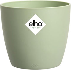 elho Brussels Round Mini 7 - Ghiveci de flori de interior - Ø 6,7 x H 6,0 cm - Verde/Verde Sorbet