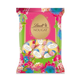 Ouă Lindt Nougat Edition Flower 90g | Nuga cu alune în ciocolată cu lapte fină | Ouă de Paște cu design primăvar | Ciocolată de Paște | Ouă de ciocolată | Cadou de ciocolată | Idee de cadou