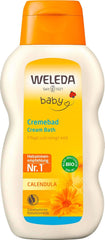 WELEDA Organic Baby Calendula crema pentru baie - cu ulei de migdale, 200 ml Mama si Copilul Naty Shop