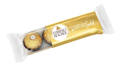 Ferrero Rocher – Specialitate de praline crocante și cremoase cu alune – Cadou de Ziua Îndrăgostiților pentru el și ea – 16 pachete a câte 4 praline individuale
