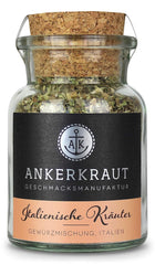 Ankerkraut Italienische Kräuter, mediterranes Universalgewürz für Pasta, Pizza und Salate, 25 g im Korkenglas