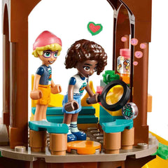 LEGO Friends Tree House At Adventure Camp, set de joacă pentru fete și băieți de la 8 ani cu 5 figurine și 5 animale, idee de cadou pentru jocuri creative, jucării sportive, casă de păpuși 42631 Seturi de constructie Besuche den LEGO-Store