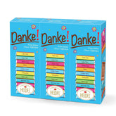 Batoane de ciocolată cu lapte Heidel Thank You 3x80g, 16 mini-batoane a câte 5g per pachet, Diverse expresii de recunoștință, Idee de cadou rafinată