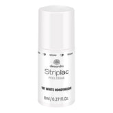 Oja UV alessandro Striplac White Honeymoon – Delicată și de lungă durată – Îndepărtare ușoară datorită tehnologiei de îndepărtare – Vegană și fără cruzime – 8 ml