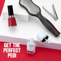 Revlon, ojă de unghii, rezistentă, fără ciobire, finisaj lucios, în roșu/coral, 990 One Perfect Coral, 15 ml