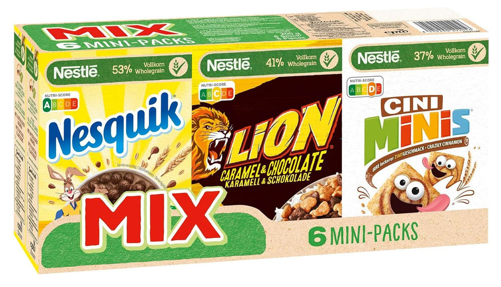 Mix Cereale Mini Packs, 1 set 200 grame Naty Shop Set 6 mini pachete (200 grame total)
