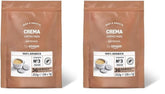 Kaffeepads Crema 100% Arabica, Geeignet für Senseo Maschinen, 36 Stück (1er-Pack) (Packung mit 2)
