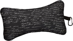 Moses. libri_x Mini Reading Pillow Classics – Pernă de gât pentru călătorii cu carabină practică, pernă compactă pentru mașini, avion și vizite la plajă, pernă de călătorie cu design ergonomic