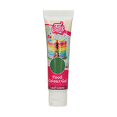 Colorant alimentar Funcakes Verde Frunză: Colorant alimentar foarte concentrat pentru aluat, cremă, fondant și marțipan. Dozare ușoară. Picătură individuală pentru a crea culori vibrante. Halal. 30 g.