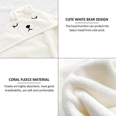 Prosop cu glugă pentru bebeluși, moale, absorbant Mama si Copilul Naty Shop