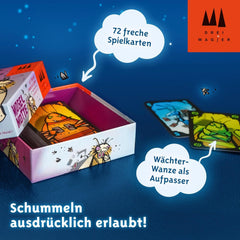 Schmidt Spiele 40862 Mogel Motte, Joc de cărți Trei Magicieni