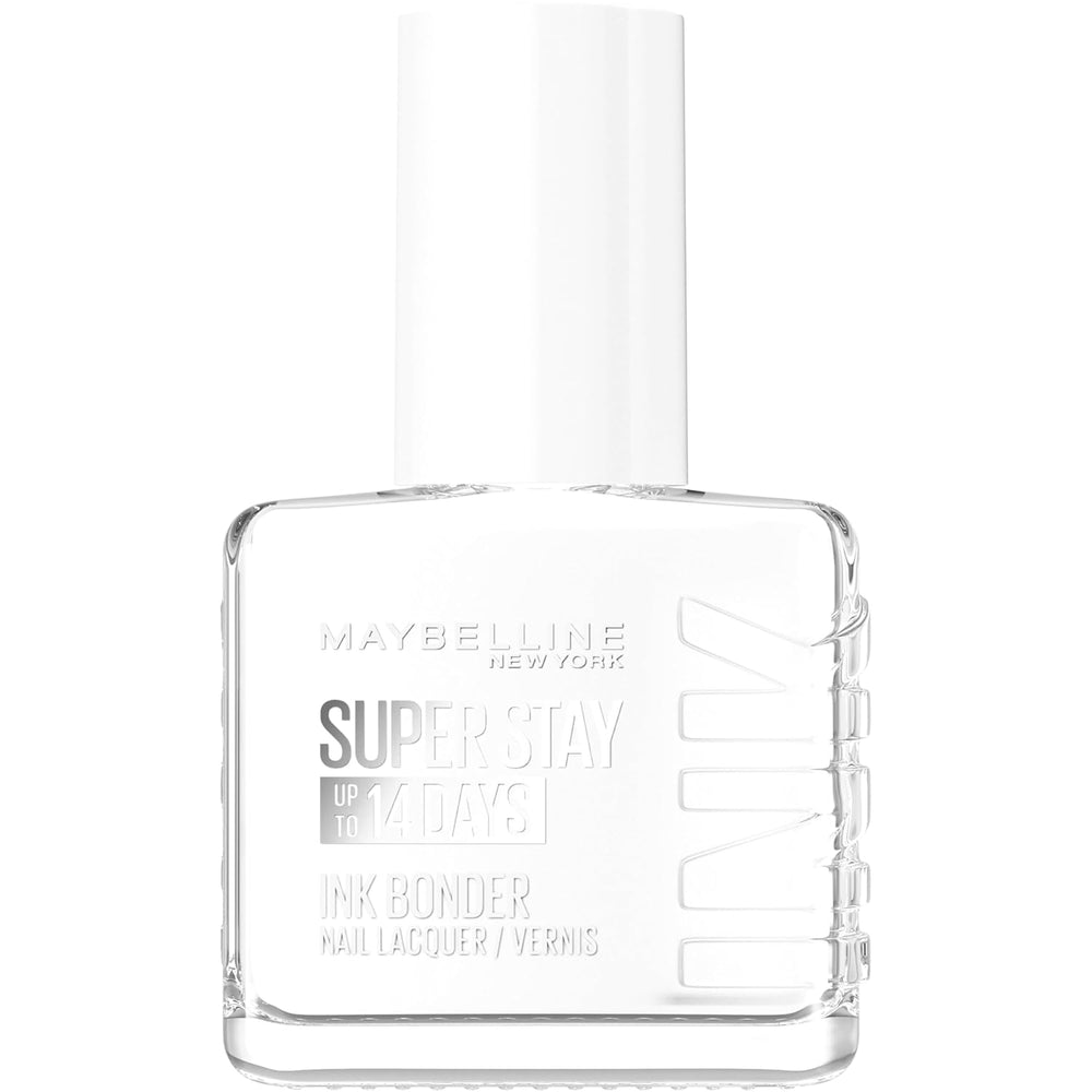 Oja Maybelline New York Super Stay Ink Bonder 940 Alpine Snow – ojă de lungă durată pentru unghii puternice și culoare intensă, 12,3 ml