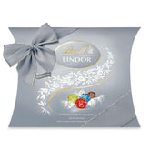 Lindt Chocolate LINDOR Mixture Silver, 26 sfere din ciocolata cu umpluturi diverse, 325 grame Bomboane de Ciocolata Naty Shop Amestec argintiu (325 grame)