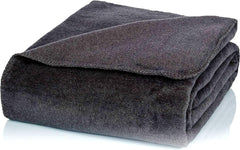 Glart cosy pătură simplu burgundy roșu pătură 130X170 cm canapea, moale și cald pătură de lână extra pufos ca canapea pătură canapea pătură, pătură cuddly pătură cosy, pluș canapea arunca pătură, U1B Paturi si Cuverturi Glart Uni antracit