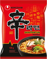 NONGSHIM - Tăiței instant Shin Ramyun - 6 x 120 gr - Pachet multiplu