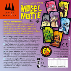 Schmidt Spiele 40862 Mogel Motte, Joc de cărți Trei Magicieni