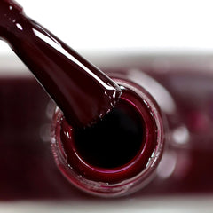 Oja HYBRID alessandro Rouge Noir - Roșu închis-Negru - Unghii perfecte în doar 3 pași, fără LED - rezistă până la 10 zile! 8 ml