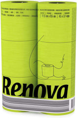 Hârtie igienică RENOVA GREEN 6 role