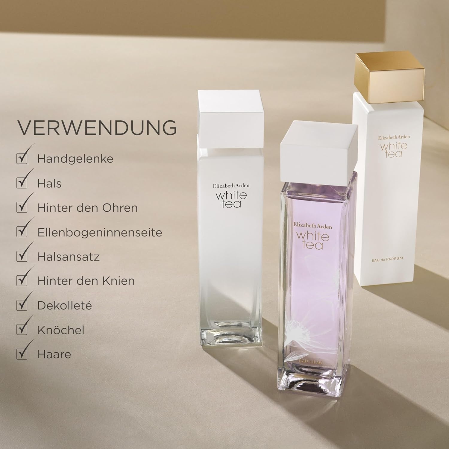 Elizabeth Arden - Ceai Alb, Apă de Toaletă Spray, Parfum cu Mandarină Italiană, Extract de Ceai Alb și Lemn de Madras, Floral, Feminin și Dulce, Căldură Suave, Parfum pentru Femei - 30 ml