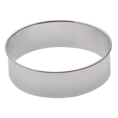 285565 Formă de biscuiți rotundă cu mâner, diametru 10 cm, înălțime 3 cm, 6 bucăți