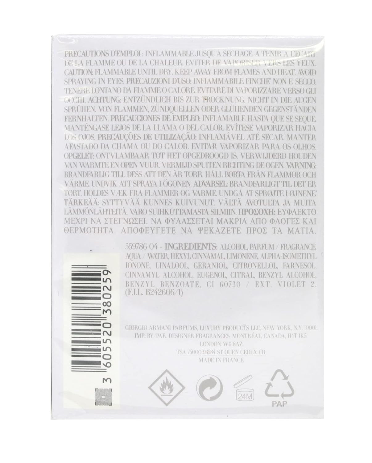 Giorgio Armani Diamonds Eau De Parfum Spray 50Ml/1.7Oz - parfum pentru femei