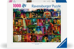 Ravensburger Puzzle 12000665 - Magical Fairytale Lesson - puzzle jigsaw de 1000 de piese pentru adulți și copii de peste 14 ani, puzzle fantezie detaliat Puzzle Naty Shop