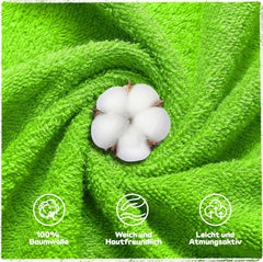 Poncho de baie pentru copii Oeko TEX, 100% bumbac Mama si Copilul Naty Shop