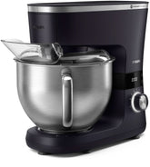 Philips 7000 Series Küchenmaschine - 5,5 Liter, 1000 Watt, 8 Geschwindigkeitsstufen, Proknead Technologie, Rezepte, LED Smart Timer, Knethaken, Schneebesen Und Rührbesen (HR7962/01) Mama si Copilul Naty Shop