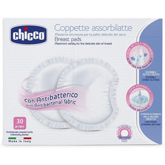 Chicco tampoane de protecție pentru mameloane, antibacteriene, 4 săptămâni, 120 bucăți Accesorii Hrana si Alaptare Bebe Naty Shop