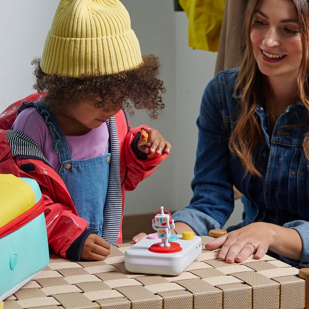 + Povestitor interactiv pentru copii cu conținut audio de la 0 la 10 ani, cutie audio cu figura sonoră -Me, lumină de noapte, rutină de somn, joc muzical de învățare, versiune italiană Jucarii Bebe Naty Shop