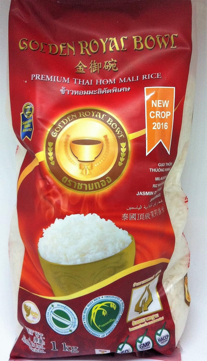 Orez parfumat cu iasomie, orez premium thailandez Hom Mali, 1 kg