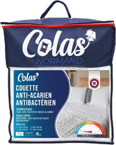 COLAS NORMAND Plapumă antiacarieni și antibacteriană, ușoară, 200 X 200 cm, efect de lungă durată, igienă perfectă, microfibră, moale și confortabilă, lavabilă, franceză, albă 53130248 Plapumi si pilote Naty Shop Titlu implicit