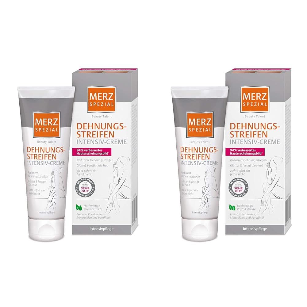 Merz Spezial, Crema intensiva pentru vergeturi, 75 ml Cosmetice si Infrumusetare Naty Shop Set 2 bucati (2 x 75 ml)